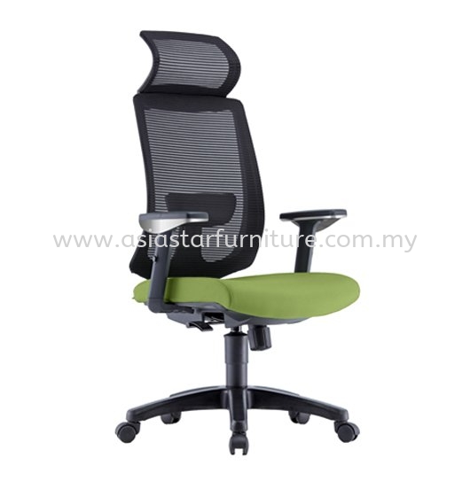 AMBER 2 HIGH BACK MESH OFFICE CHAIR - pandan perdana | taman connaught | port klang