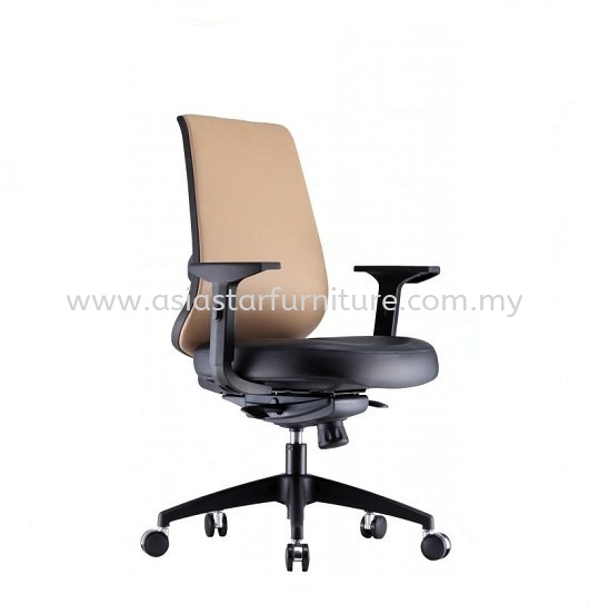 RICO 2 PAD MEDIUM BACK MESH OFFICE CHAIR - imbi | pudu | setapak