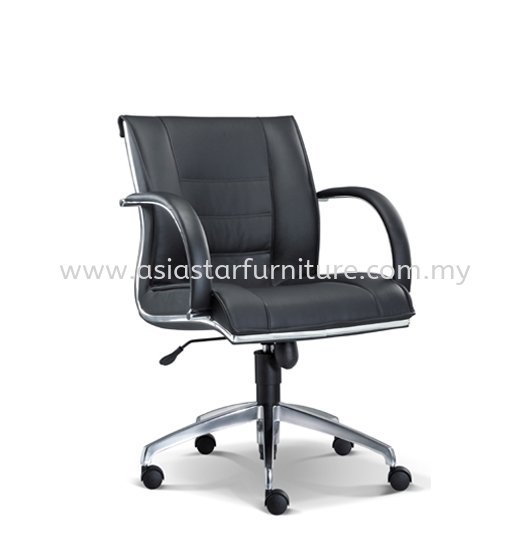 BOSSI LOW BACK EXECUTIVE CHAIR | LEATHER OFFICE CHAIR PUTRAJAYA WP