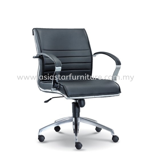 DIRECTIV LOW BACK EXECUTIVE CHAIR | LEATHER OFFICE CHAIR DATARAN PRIMA SELANGOR