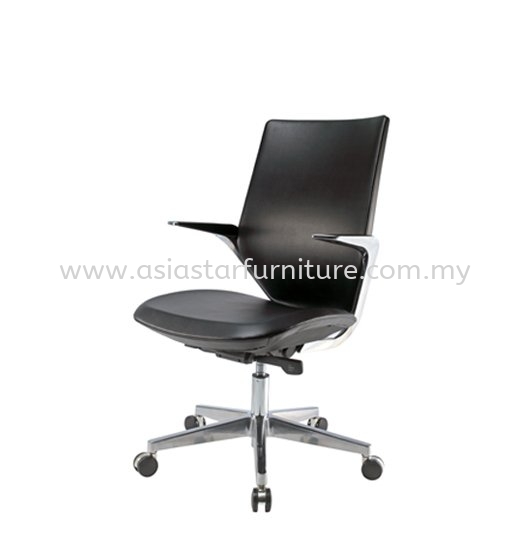 F2 MEDIUM BACK EXECUTIVE CHAIR | LEATHER OFFICE CHAIR AMPANG JAYA SELANGOR