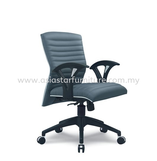 VIO LOW BACK EXECUTIVE CHAIR | LEATHER OFFICE CHAIR KEPONG KL MALAYSIA