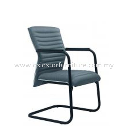 VIO VISITOR EXECUTIVE CHAIR | LEATHER OFFICE CHAIR BALAKONG SELANGOR