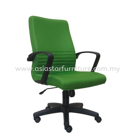 DEMO MEDIUM BACK STANDARD CHAIR | FABRIC OFFICE CHAIR TAIPAN USJ SELANGOR