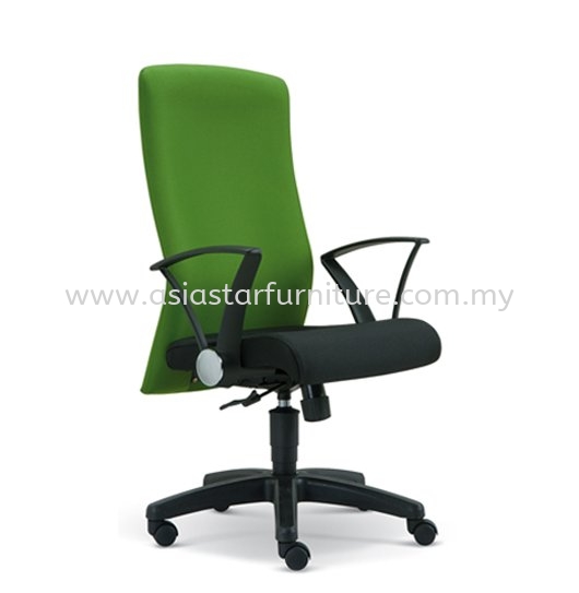 GAIN MEDIUM BACK STANDARD CHAIR | FABRIC OFFICE CHAIR BUKIT JELUTONG SELANGOR