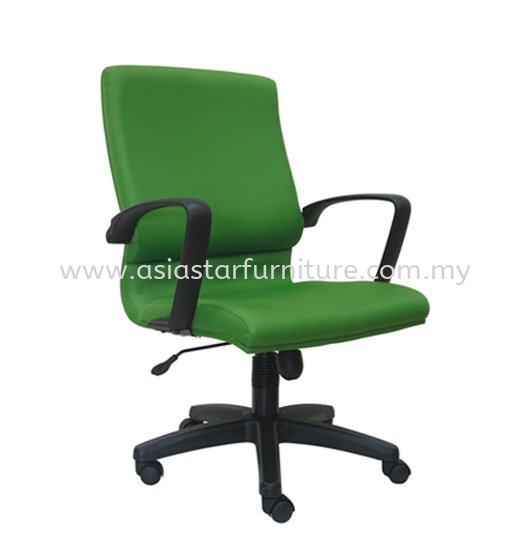ICO MEDIUM BACK OFFICE CHAIR WITH POLYPROPYLENE BASE  - fabric office chair uptown pj | fabric office chair centrepoint bandar utama | fabric office chair selayang