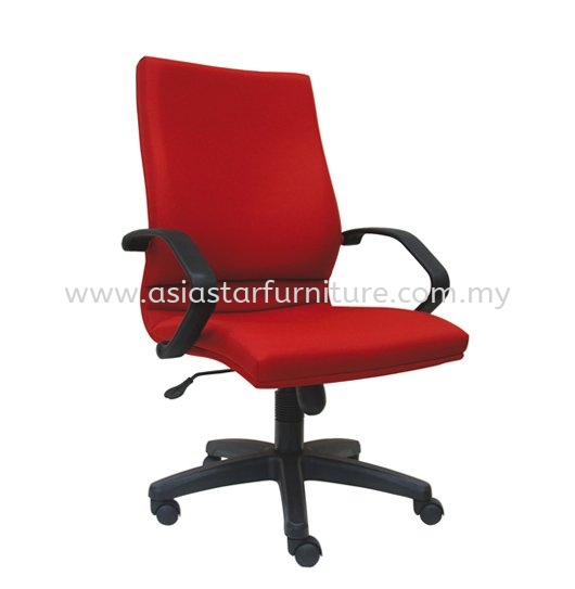 VIPSA MEDIUM BACK STANDARD CHAIR | FABRIC OFFICE CHAIR JALAN IPOH KL