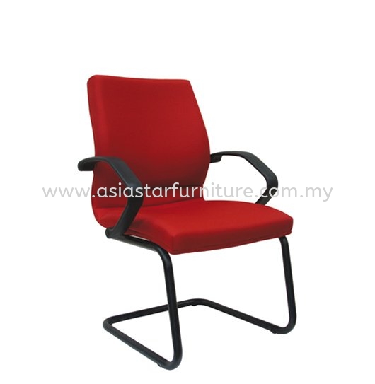 VIPSA FABRIC VISITOR OFFICE CHAIR- fabric office chair tropicana | fabric office chair mutiara tropicana | fabric office chair segambut