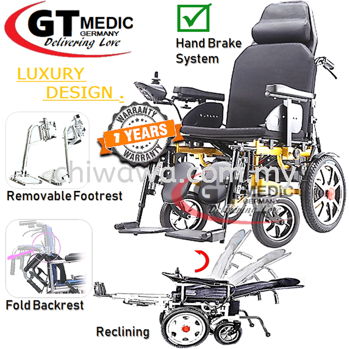 【RM2,990.00】【Lie Down】GT MEDIC GERMANY Reclining Electric ...