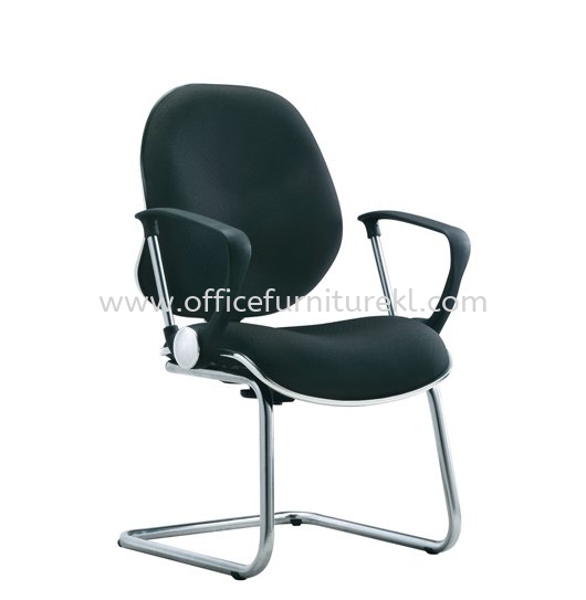 REGIS(B) EXECUTIVE VISITOR FABRIC ARM OFFICE CHAIR - Office chair 365 days warranty | Executive Office Chair Sentul | Executive Office Chair Brickfield | Executive Office Chair Bandar Teknologi Kajang 