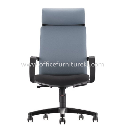 FITS HIGH BACK EXECUTIVE CHAIR | LEATHER OFFICE CHAIR SETIAWANGSA KL