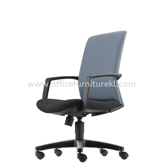 FITS EXECUTIVE MEDIUM BACK FABRIC OFFICE CHAIR AFT 5711F - 11.11 CRAZY SALE | Executive Office Chair Segambut | Executive Office Chair Puncak Alam | Executive Office Chair Ss2 PJ 