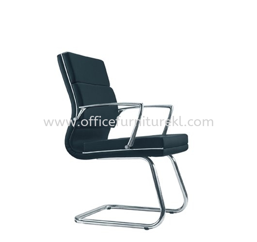 QUODRO (B) EXECUTIVE VISITOR LEATHER OFFICE CHAIR - 12.12 MEGA SALE | Executive Office Chair Bangsar | Executive Office Chair KL Sentral | Executive Office Chair Ampang 