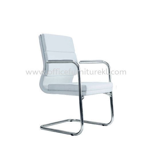 QUODRO (A) EXECUTIVE VISITOR LEATHER OFFICE CHAIR - DIRECT FACTORY PRICE | Executive Office Chair Ara Damansara | Executive Office Chair Kajang | Executive Office Chair Semenyih 