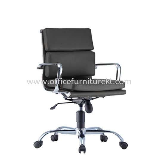 SEFINA(P1) EXECUTIVE LOW BACK LEATHER OFFICE CHAIR - BEST BUY | Executive Office Chair Bukit Jalil | Executive Office Chair Kawasan Temasya | Executive Office Chair Subang Jaya Industrial Estate 