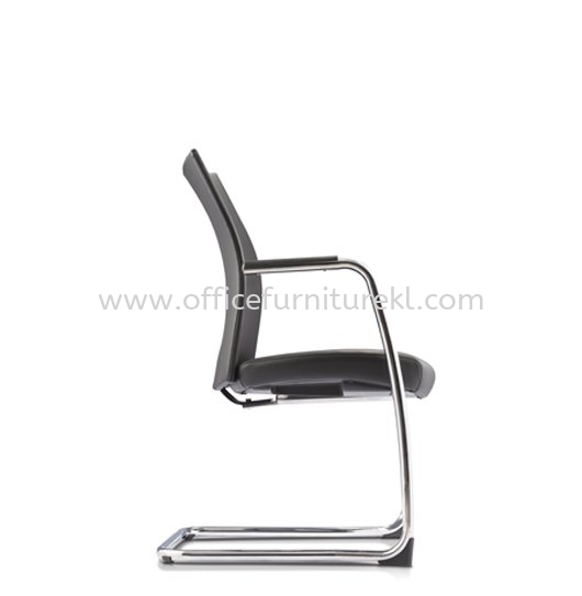 MESH ll EXECUTIVE VISITOR LEATHER OFFICE CHAIR MH-4L  - HOT ITEM | Executive Office Chair Bangi | Executive Office Chair Nilai | Executive Office Chair Cheras