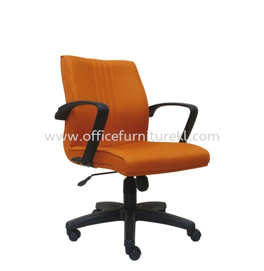 LINER STANDARD LOW BACK FABRIC OFFICE CHAIR - 11.11 CRAZY SALE | Standard Office Chair Ampang Point | Standard Office Chair Imbi | Standard Office Chair Bangi