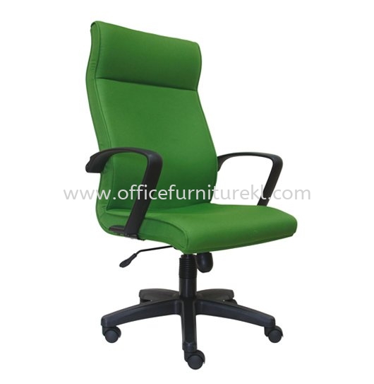 NEXUS STANDARD HIGH BACK FABRIC CHAIR WITH POLYPROPYLENE BASE