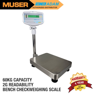 Adam GBK 60 Bench Checkweighing Scales