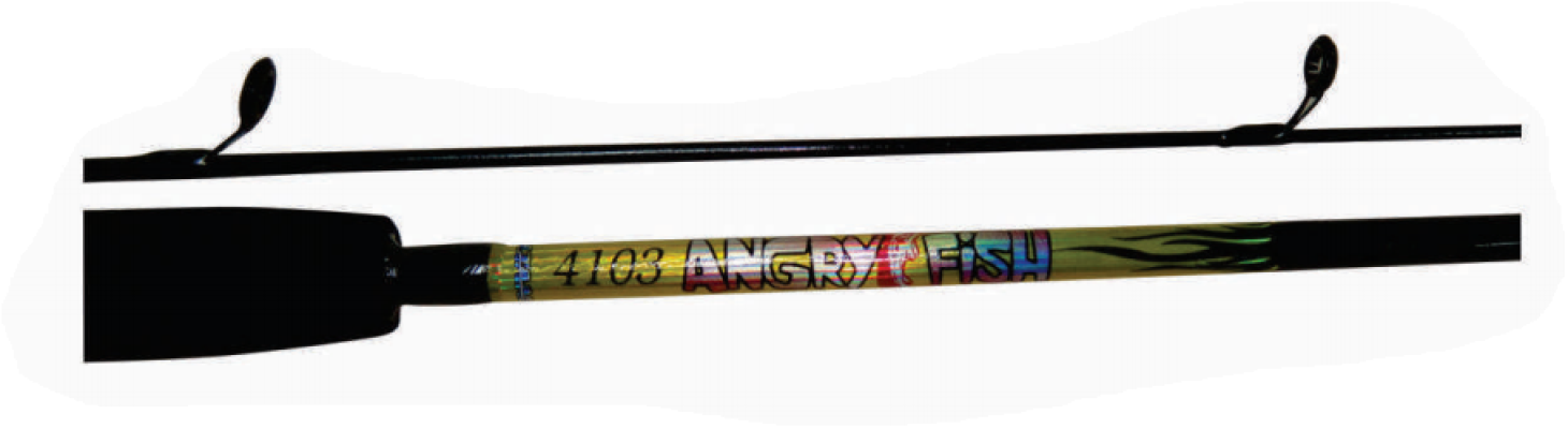 4103 ANGRY FISH PRAWN ROD (HOLLOW/SOLID TOP)