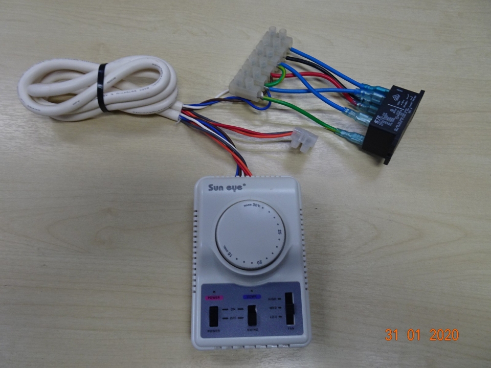 SUN EYE (TRM 2) THERMOSTAT C/W POWER RELAY & ACCESSORIES