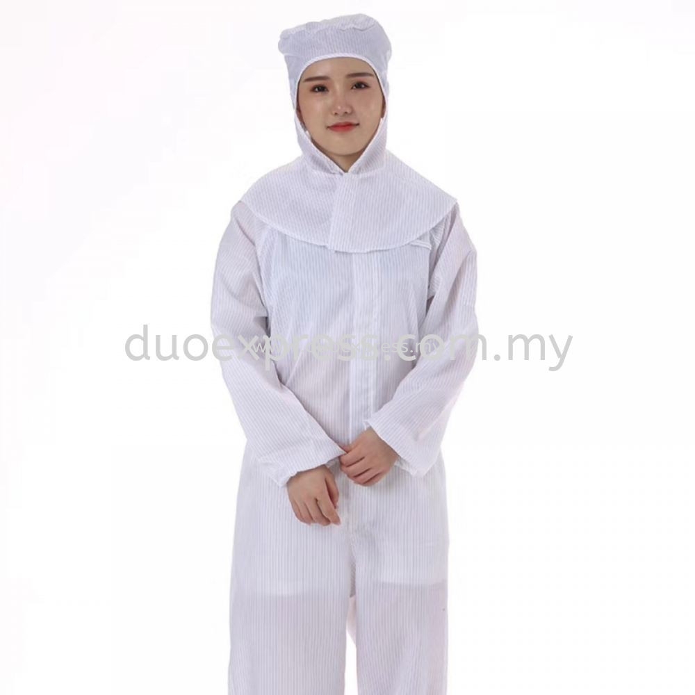 Cleanroom coverall