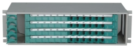 AN-FDB-01-48-A Type Multitray Slide In Optical Distribution Frame Multitray Based Professional ODF's Passive Optical Equipment AD-Net