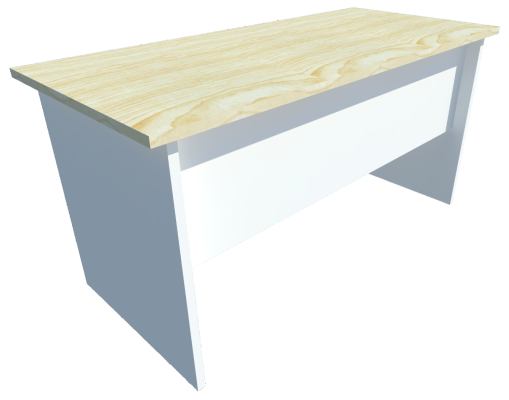 Writing Table (Maple + White)