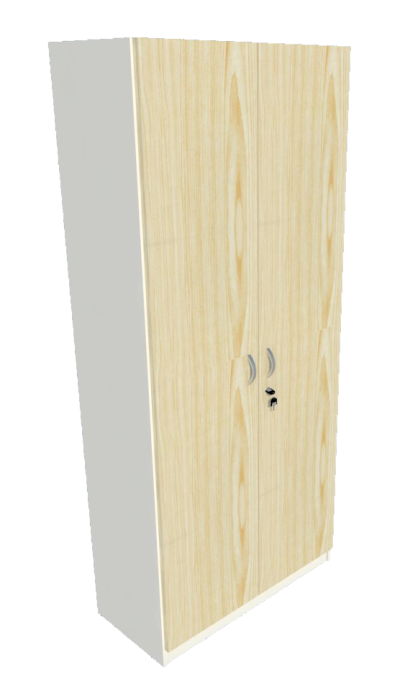 Full Height Full Door (Maple + White)