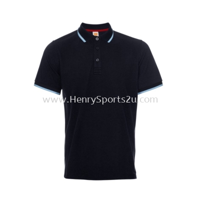 QD5378 Navy Pro Oren Sport Quick Dry Collar Short Sleeve