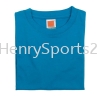 CT5228 Sea Blue Oren Sport Cotton Round Neck Short Sleeve Plain Tee (Children) Kids Round Neck T-shirt Plain Tee Comfy Cotton CT52 Oren Sport Round Neck T-Shirts - 100% Cotton  T-Shirt, Uniform, Cap & Apron