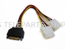 SATA POWER (M) TO 2 X4P (F) Power Cable Cable Products