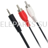 STEREO 3.5 (M) TO 2 RCA (M) Stereo Cable Cable Products