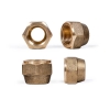 Castel Brass Flare Nuts Castel Products Line Components & Accessories 