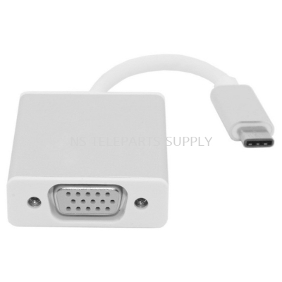 USB 3.1 TYPE C (M) TO VGA