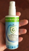 GShield Spray Sanitizer 100ml (Hospital Grade Formula) Industrial Wipes Consumable