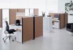 Formfac - Office Partition Wall with Velcro Connection Fabric Partition Systems Workstations