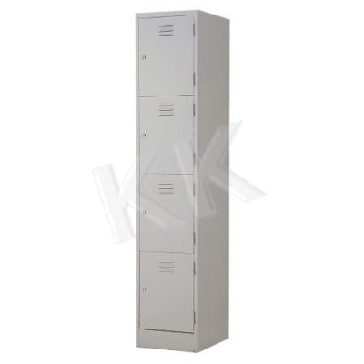 4 Compartment Steel Locker