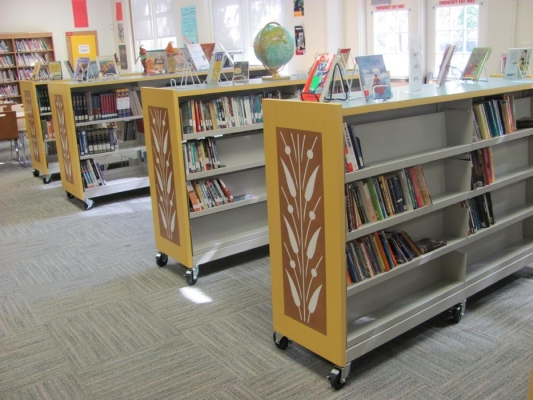 Mobile Book Shelves