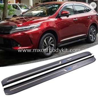 TOYOTA HARRIER 2019 OEM STYLE RUNNING BOARD WITH LED