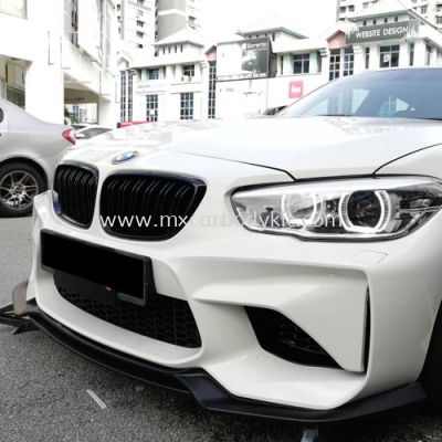 BMW F20 1 SERIES 2015 M2 LOOK FRONT BUMPER LIP