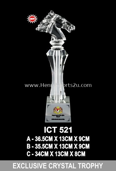 ICT 521 EXCLUSIVE CRYSTAL TROPHY