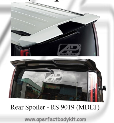 Toyota Voxy / Noah / Esquire Rear Spoiler (MDLT Style) 