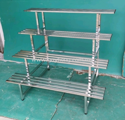 Stainless Steel 4 Tier Flower Rack ׸4㻨