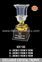 ICV 133 EXCLUSIVE CRYSTAL TROPHY