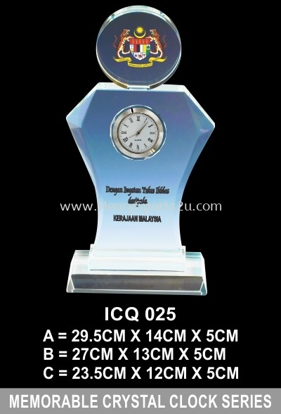 ICQ 025 MEMORABLE CRYSTAL