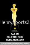 EAA 031 3D CUSTOM MADE GOLD Acrylic Trophy Trophy Award Trophy, Medal & Plaque