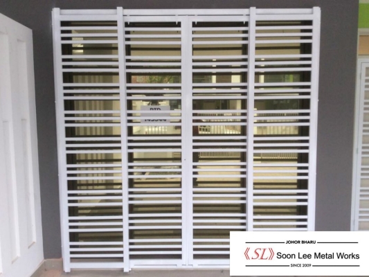 Powder Coated Metal Door Grill / Window Grill