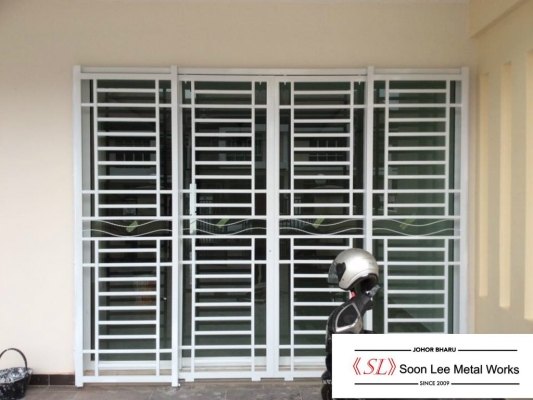 Powder Coated Metal Door Grill / Window Grill