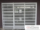 Powder Coated Metal Door Grill / Window Grill Mild Steel Door Grille GRILLE